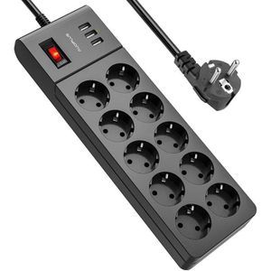 Rallonge multiprise 20 trous avec charge USB