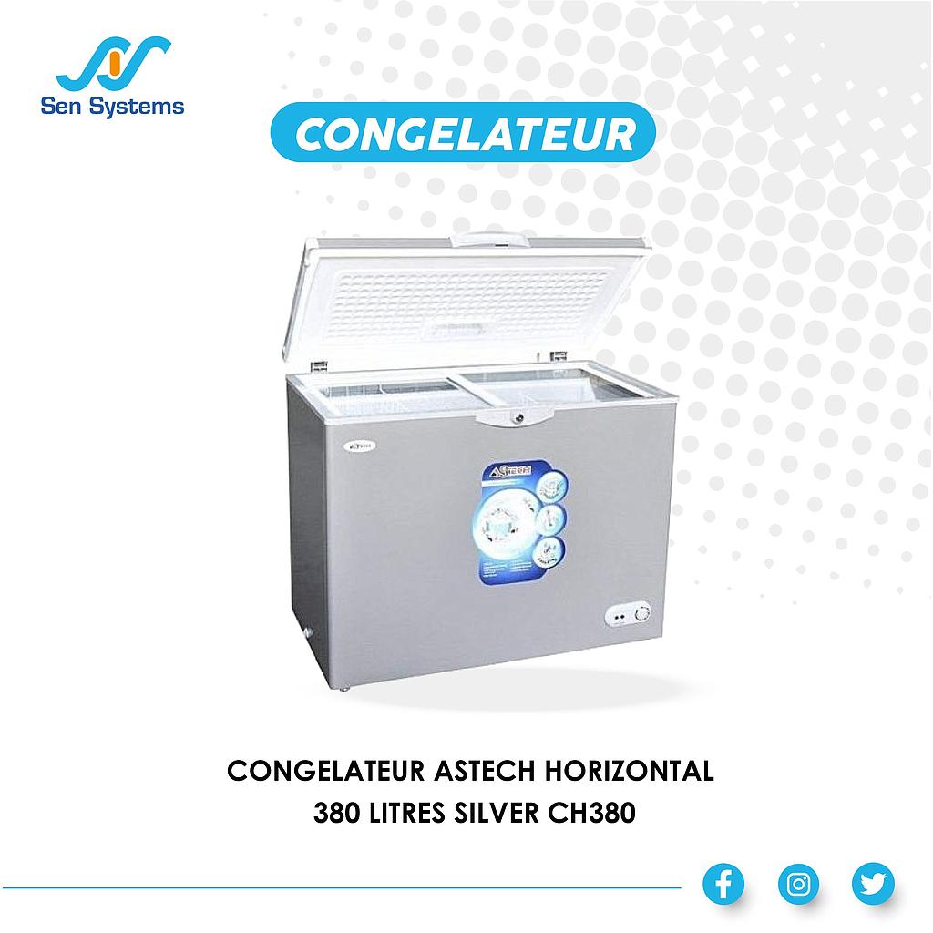 CH3800 CONGELATEUR ASTECH HORIZONTAL 380 LITRES SILVER CH380