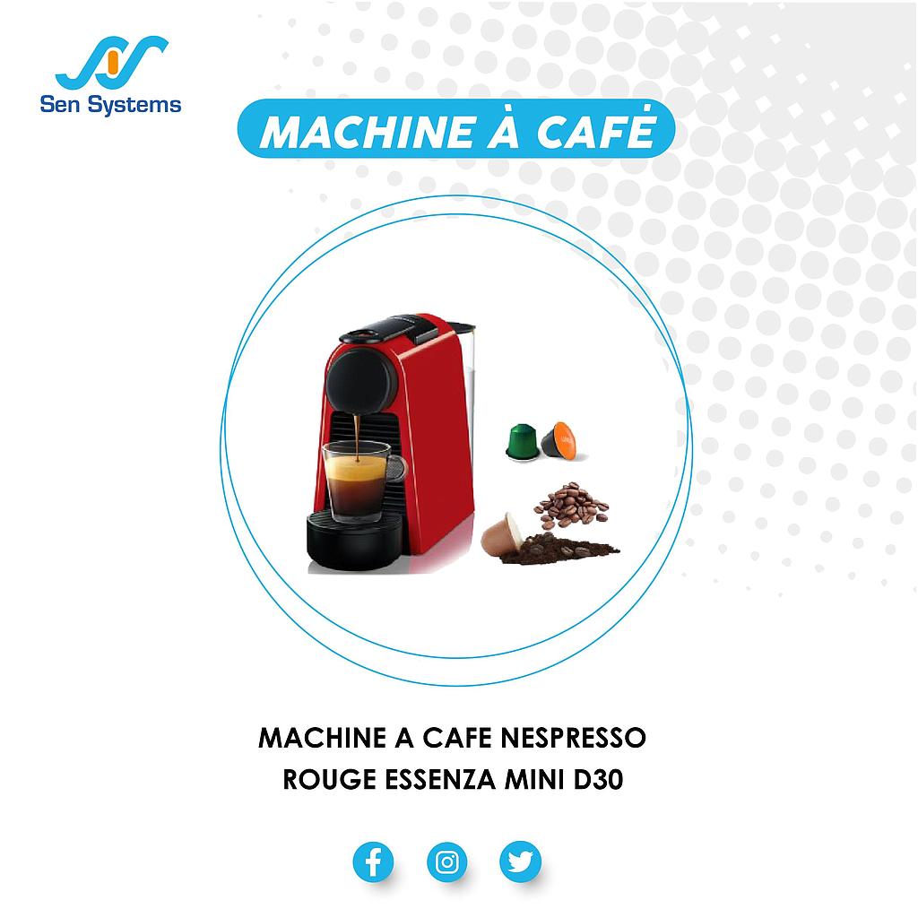 D3000 MACHINE A CAFE NESPRESSO ROUGE ESSENZA MINI D30 