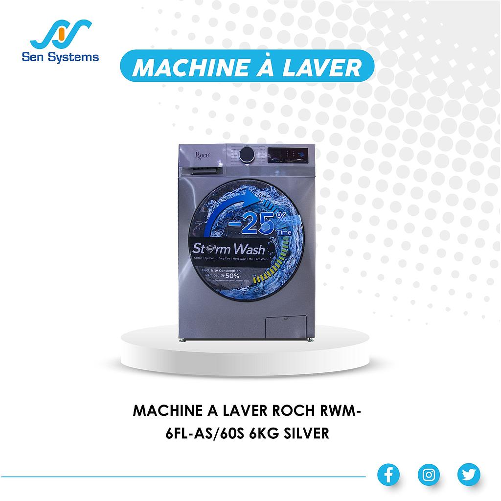 RWM60 MACHINE A LAVER ROCH RWM-6FL-AS/60S 6KG SILVER