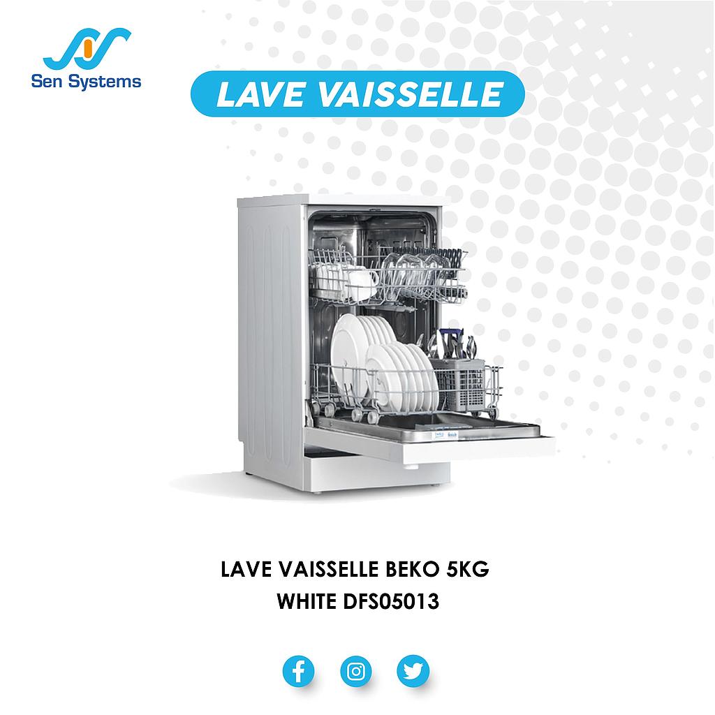 DIN243 LAVE VAISSELLE BEKO 5KG WHITE DFS05013 