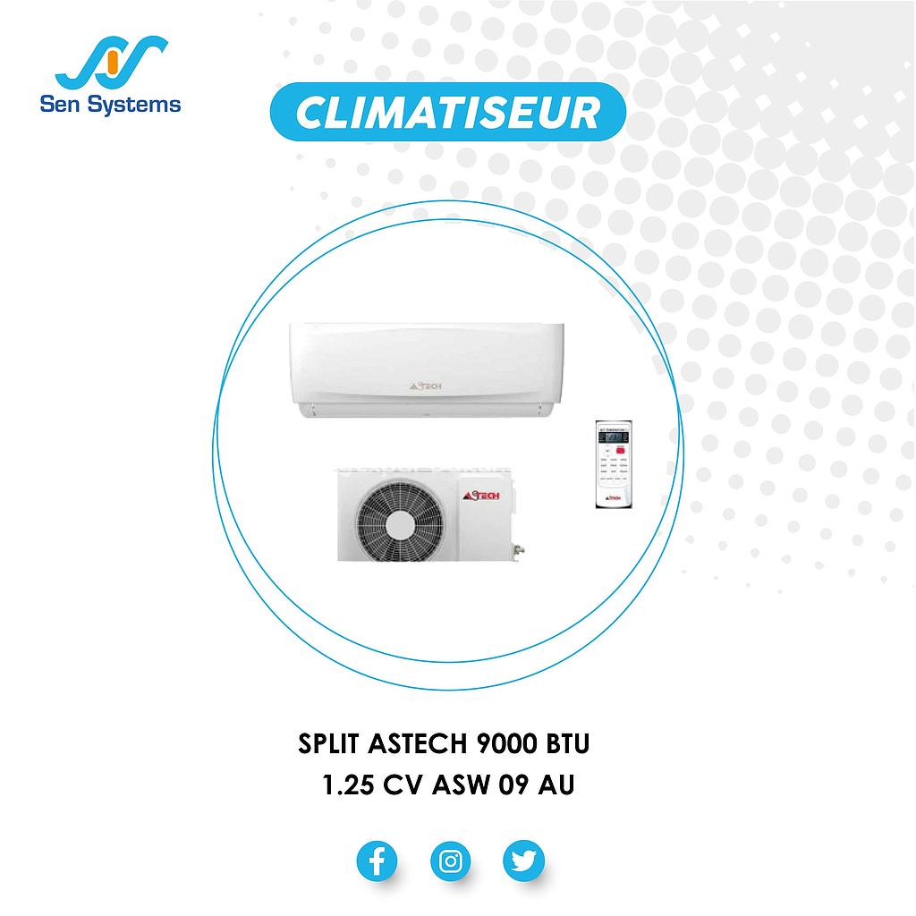 9000BT SPLIT ASTECH 9000 BTU 1.25 CV ASW 09 AU