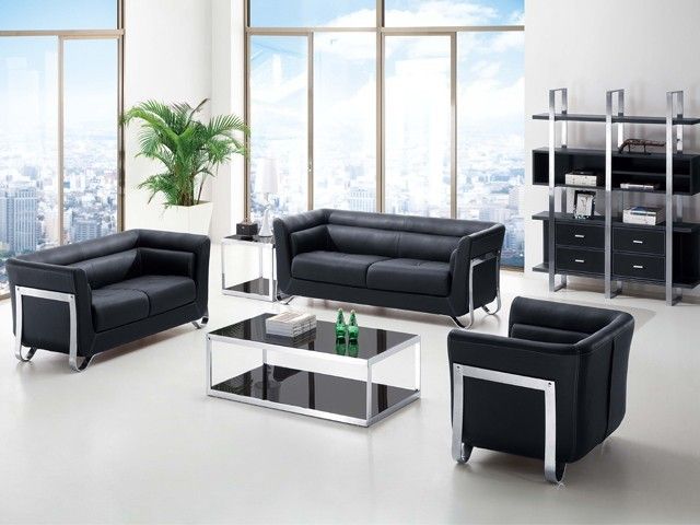 SALON EN CUIR DE 5 PLACES