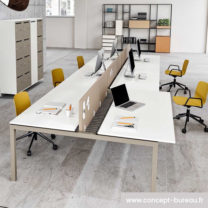 BUREAU OPEN SPACES 6 personnes