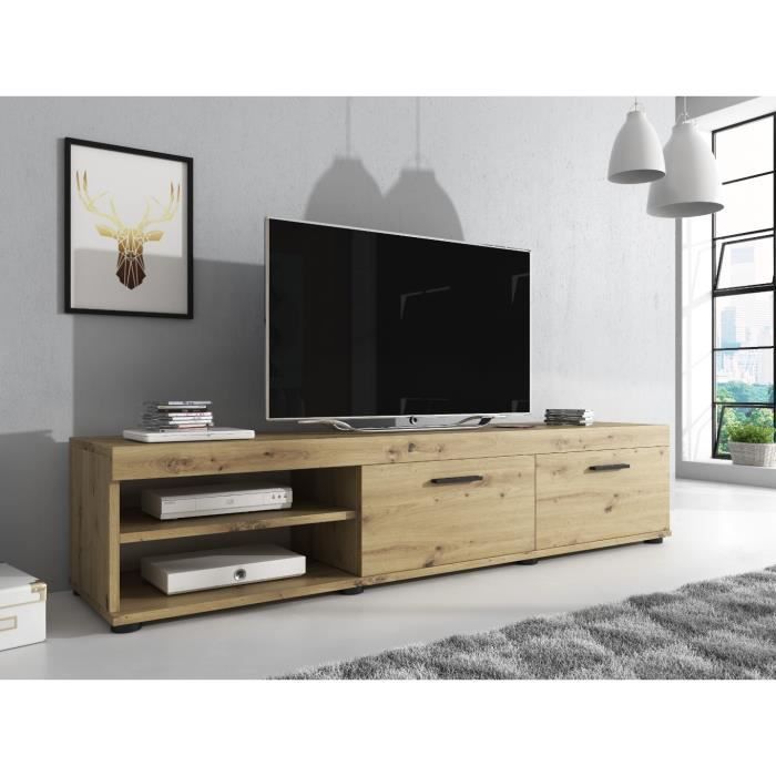 280700 TABLE TELEVISEUR 2807 MARRON