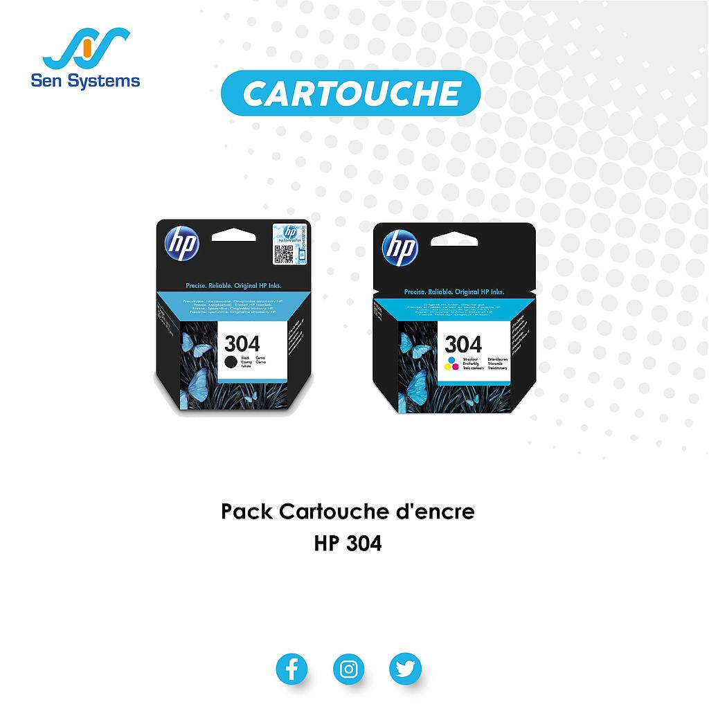 Pack Cartouche d'encre HP 304 