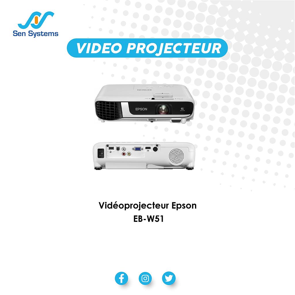 Vidéoprojecteur Epson EB-W51 