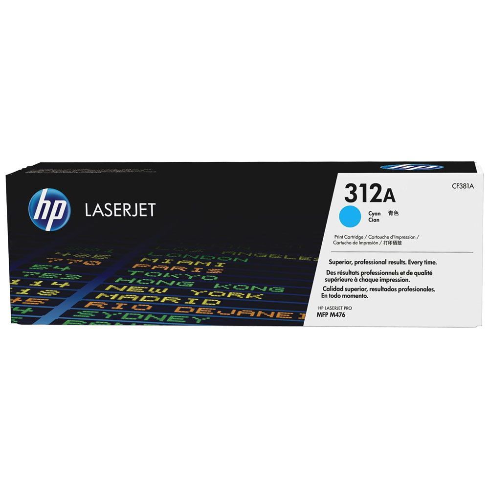 CARTOUCHE HP CF 381 A 312 A CYAN	 	