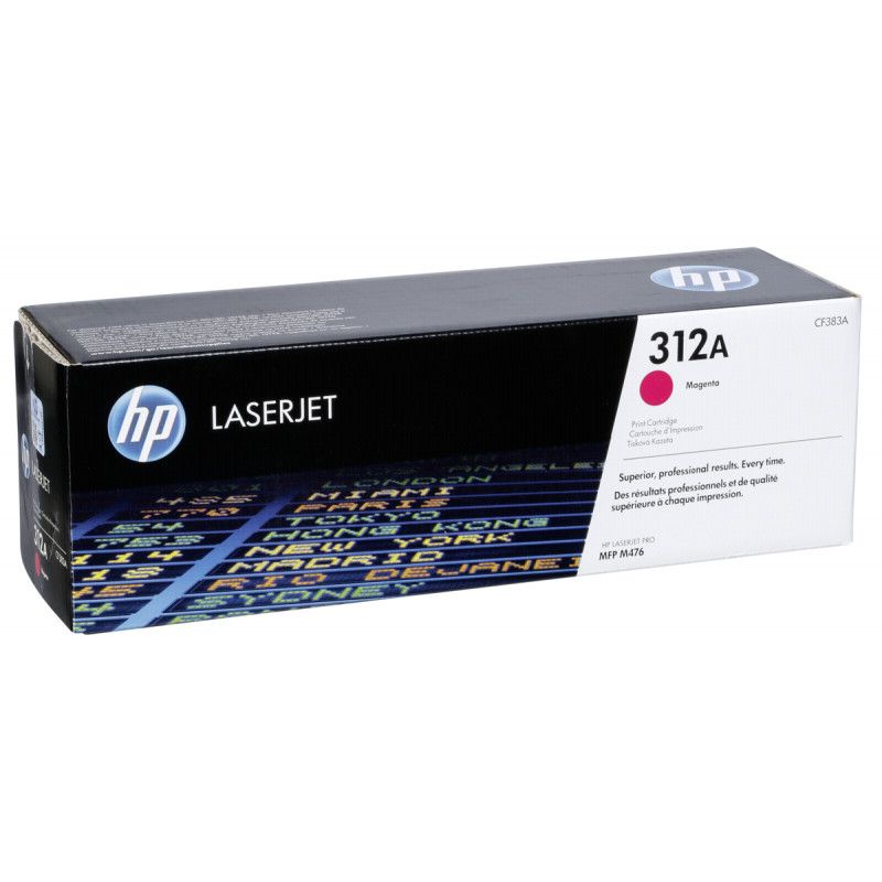 CARTOUCHE HP CF 383 A 312 A MAGENTA	 	