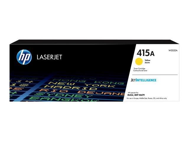 CARTOUCHE HP 415 A W 2032 A JAUNE	 	